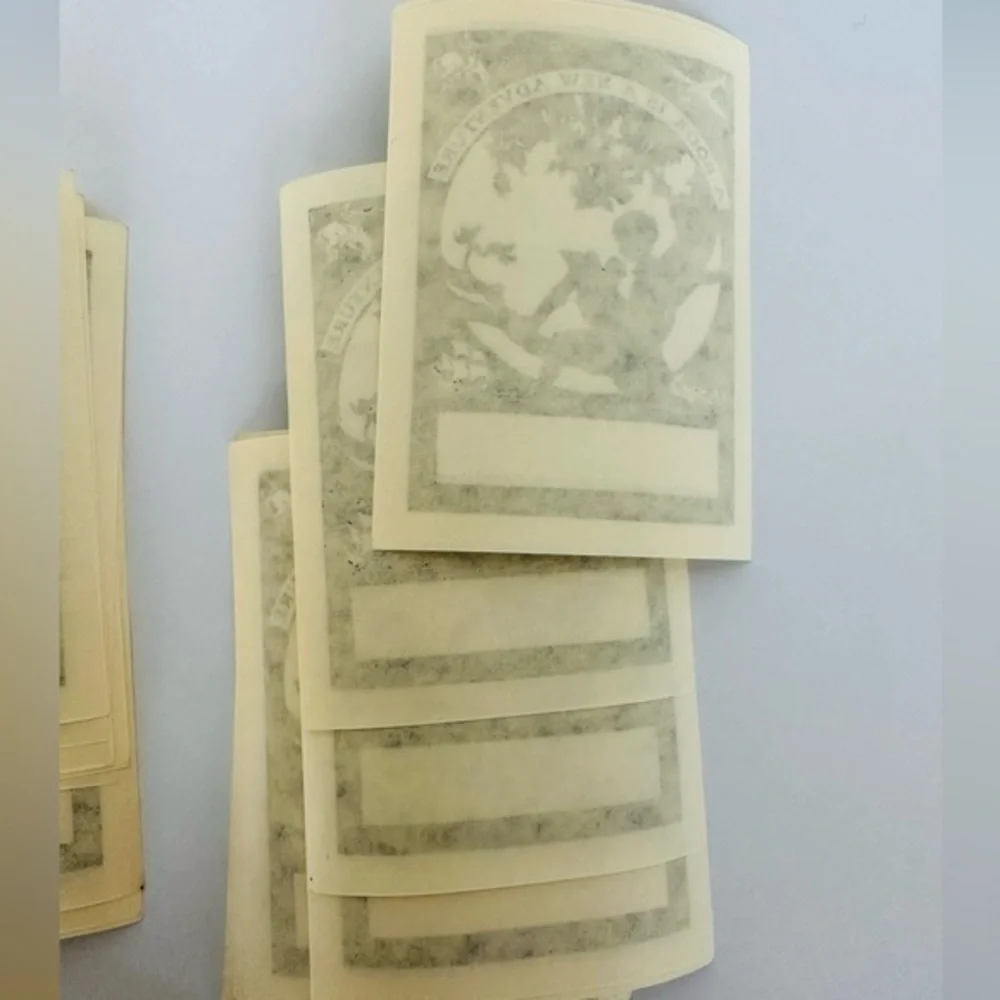 Vintage Bookplates 33 Name Labels For Books Ex Libris 4”x3” Antioch Bookplate Co